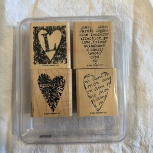 Stampin' Up! Mon Ami Wooden Stamp Set